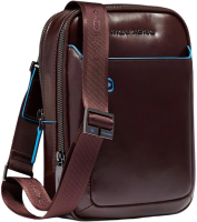 Сумка кросс-боди мужская Piquadro Blue Square CA6811B2/MO коричневая натур.кожа