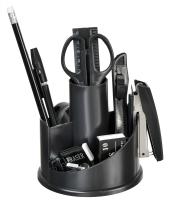 Настольный набор Silwerhof (12 предметов) пластик черный