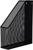 Лоток вертикальный Deli E9186 для бумаг 250х73х316мм черный металл сетка