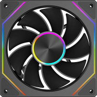 Вентилятор для корпуса PcCooler FG120R Reverse ARGB 120х120x25 черный 4-pin 28.4дБ (FG120R ARGB BK) Ret