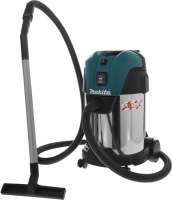 Строительный пылесос Makita VC3011L (уборка: сухая/влажная/сбор воды) зеленый