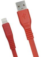 Кабель Premier 6-703RL45 2.0R USB (m)-Lightning (m) 2м красный пакет