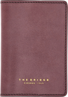 Обложка для паспорта The Bridge 09811501/00B розовая орхидея натур.кожа