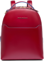 Рюкзак женский Piquadro Blue Square CA6677B2/R красный натур.кожа