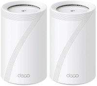 Бесшовный Mesh роутер TP-Link Deco BE65 (DECO BE65(2-PACK)) BE9300 100/1000/2500BASE-T белый (упак.:2шт)