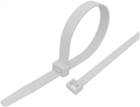 Стяжка пластиковая Rexant 87-0300 300x3.6мм (упак:100шт) нейлон внешний (-60/+85) белый