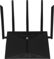 Роутер беспроводной Netis NX30 AX3000 10/100/1000BASE-TX черный