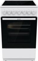 Плита Электрическая Gorenje GEC5B41WG белый стеклокерамика (без крышки)