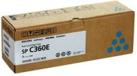 Картридж лазерный Ricoh SP C360E 408189 голубой (1500стр.) для Ricoh SP C360DNw/C360SNw/C360SFNw/C361SFNw