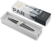 Ручка шариков. Parker Jotter Global Icons SE Paris K179 (2221601) серый мет. M подар.кор.