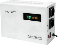 Стабилизатор напряжения Smartwatt AVR Slim 2000RW 2000ВА белый