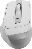 Мышь A4Tech Fstyler FG35 серебристый/белый оптическая 2000dpi беспров. USB 6but (FG35 SILVER)