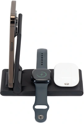 Беспроводное зар./устр. Buro CWC-QC5 15W 3A (QI) USB-C универсальное черный (CWC-QC5A15BK)