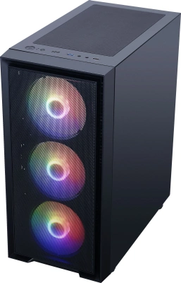 Корпус Accord ACC-M203 черный без БП mATX 2xUSB2.0 1xUSB3.0 audio bott PSU