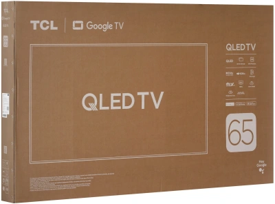 Телевизор QLED TCL 65" 65P7K черный 4K Ultra HD 60Hz DVB-T DVB-T2 DVB-C DVB-S DVB-S2 USB WiFi Smart TV