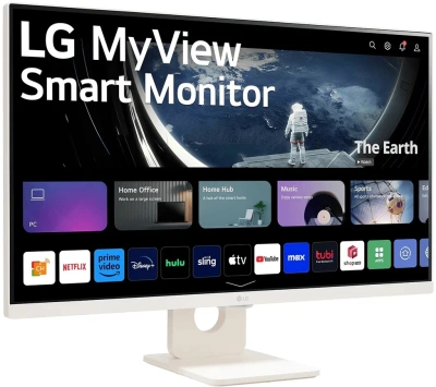 Монитор LG 27" MyView 27U511SA-W белый IPS LED 16:9 HDMI M/M матовая 1300:1 200cd 178гр/178гр 1920x1080 100Hz FHD USB 5.6кг