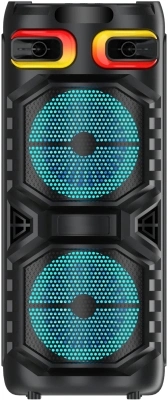 Минисистема Hyundai H-MC1213 черный 20Вт FM USB BT micro SD