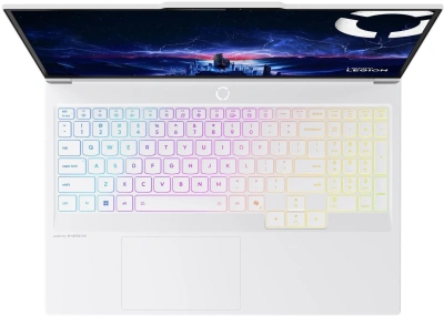Ноутбук Lenovo Legion 7 16IAX10 Core Ultra 9 275HX 32Gb SSD1Tb NVIDIA GeForce RTX 5060 8Gb 16" OLED WQXGA (2560x1600) без ОС white WiFi BT Cam (83KY0051RK)