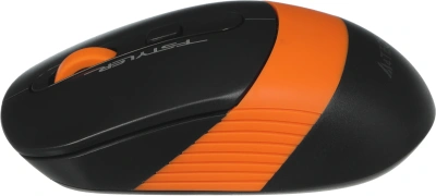 Мышь A4Tech Fstyler FG10 черный/оранжевый оптическая 2000dpi беспров. USB 4but (FG10 ORANGE)