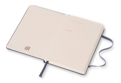 Блокнот Moleskine CLASSIC MM710B20 Pocket 90x140мм 192стр. линейка твердая обложка синий сапфир