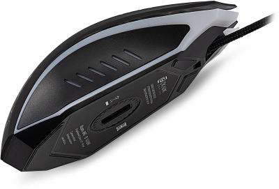 Мышь Оклик 896G черный оптическая 12800dpi USB для ноутбука 5but (1431690)