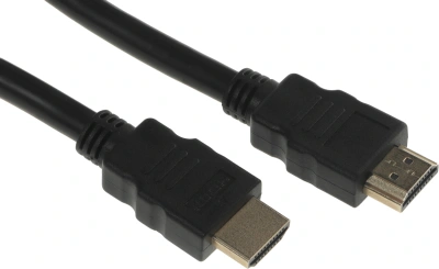 Кабель аудио-видео Cactus CS-HDMI.1.4-5 HDMI (m)/HDMI (m) 5м. позолоч.конт. черный