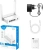 Роутер беспроводной Cudy WR1200E AC1200 10/100BASE-TX белый