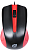 Мышь Оклик 225M черный/красный оптическая 1200dpi USB для ноутбука 3but (288237)
