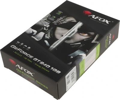 Видеокарта Afox PCI-E 2.0 AF240-1024D3L2-V2 NVIDIA GeForce GT 240 1Gb 128bit DDR3 550/1334 DVIx1 HDMIx1 CRTx1 HDCP Ret low profile