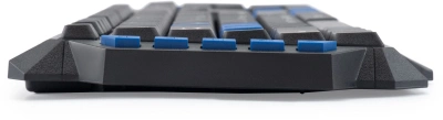 Клавиатура Оклик 750G FROST WAR черный/черный USB Multimedia for gamer (337452) кабель 1.8м