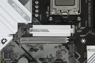 Материнская плата Gigabyte B850M FORCE WIFI6E Socket AM5 AMD B850 2xDDR5 mATX AC`97 8ch(7.1) 2.5Gg RAID+HDMI+DP