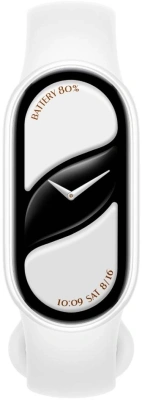 Фитнес-трекер Xiaomi Smart Band 10 AMOLED корп.:белый рем.:белый (BHR07Y5GL)