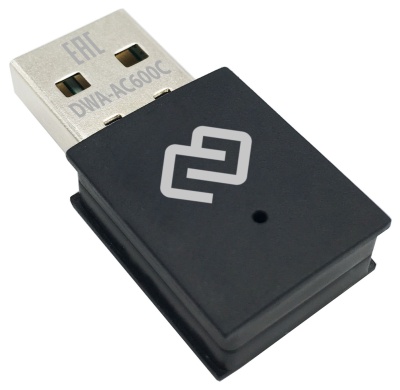 Сетевой адаптер Wi-Fi Digma DWA-AC600C AC600 USB 2.0 (ант.внутр.) 1ант.