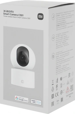 Камера видеонаблюдения IP Xiaomi C301 2.8-2.8мм цв. корп.:белый/черный (BHR8683GL)