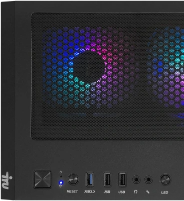 ПК IRU Tactio 510B7GP TWR i5 14400F (2.5) 32Gb SSD1Tb RTX5060TI 8Gb Windows 11 Pro GbitEth 650W черный (RUS) (2126617)