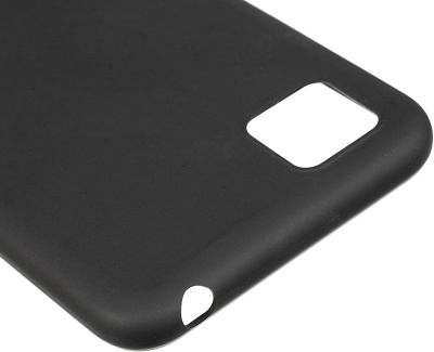 Чехол (клип-кейс) BoraSCO для Honor 9S Silicone Case черный (38857)