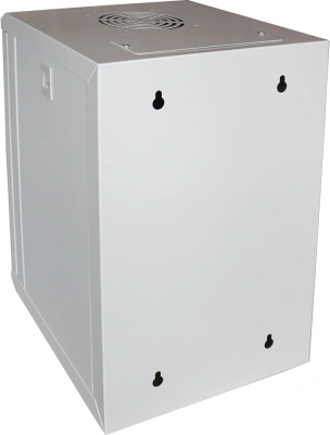 Шкаф коммутационный Lanmaster (TWT-CBW10G-6U-3X3-GY) настенный 6U 312x300мм пер.дв.стекл 30кг серый IP20 сталь