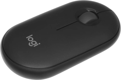 Мышь Logitech Pebble 2 M350S графитовый оптическая 4000dpi silent беспров. BT для ноутбука 2but (910-006988)