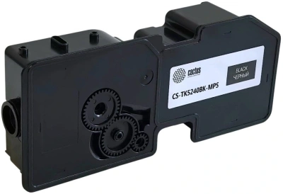 Картридж лазерный Cactus CS-TK5240BK-MPS TK-5240BK черный (8000стр.) для Kyocera Ecosys M5526cdn/M5526cdw/P5026cdn/P5026cdw с чипом