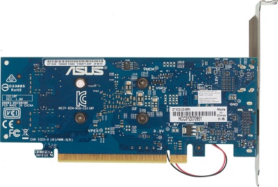 Видеокарта Asus PCI-E 3.0 GT1030-2G-BRK NVIDIA GeForce GT 1030 2Gb 64bit GDDR5 1228/6008 HDMIx1 DPx1 HDCP Ret low profile