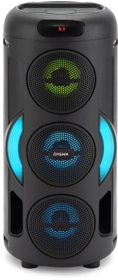 Минисистема Digma D-MC1721 черный 10Вт FM USB BT micro SD