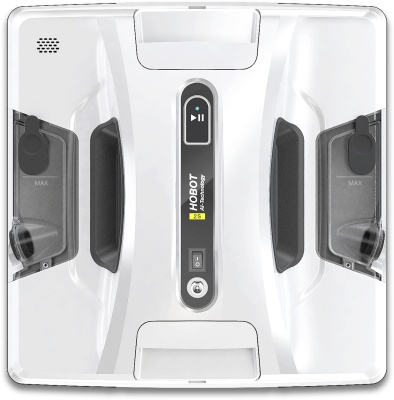 Мойщик окон Hobot 2S Ultrasonic шир.скреб.:240мм пит.:от сети белый