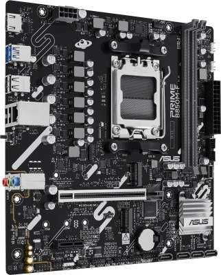 Материнская плата Asus PRIME B850M-F Socket AM5 AMD B850 2xDDR5 mATX AC`97 8ch(7.1) GbLAN RAID+VGA+HDMI