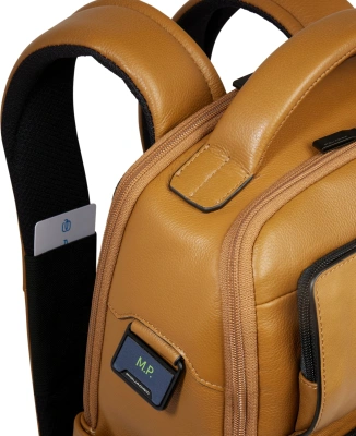 Рюкзак мужской Piquadro Ael CA6923S142/G охра натур.кожа