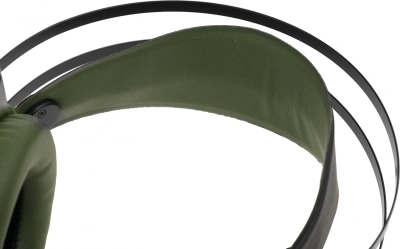 Наушники с микрофоном A4Tech Bloody J450 черный/зеленый 1.8м мониторные оголовье (J450)