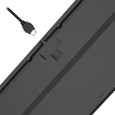 Клавиатура A4Tech WS98 механическая черный/серый USB беспроводная BT/Radio for gamer LED