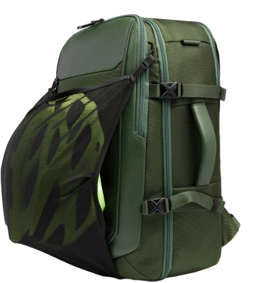 Рюкзак мужской Piquadro Lyss CA6929S143BM/VE зеленый тимьяновый полиэстер/натур.кожа