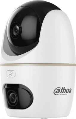 Камера видеонаблюдения IP Dahua DH-IPC-H3DP-3F-0360B Wi-Fi 3.6-3.6мм цв. корп.:белый/черный (DH-H3D-3F)