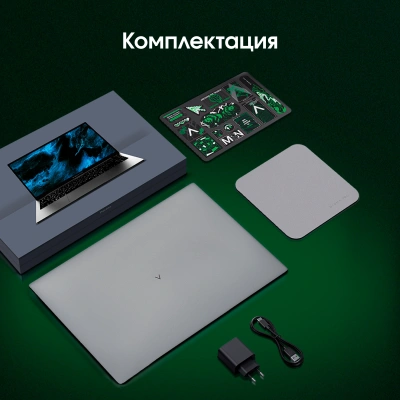 Ноутбук Digma Pro Pactos Ryzen 5 7430U 16Gb SSD512Gb AMD Radeon Graphics 16" IPS WUXGA (1920x1200) Windows 11 Pro dk.grey WiFi BT Cam 5500mAh (DN16R5-ADXW04)