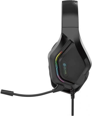 Наушники с микрофоном Оклик HS-L600G черный 2.2м мониторные USB оголовье (1939588)